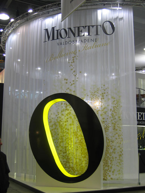 Stand Mionetto in fiera